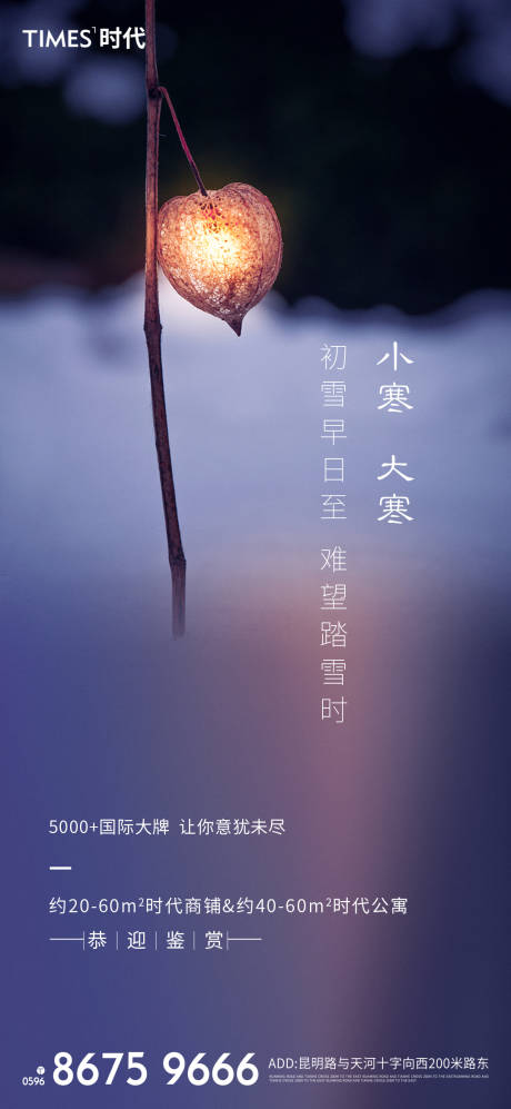 源文件下載【享設計】搜索編號：75250002938354571【大寒小寒海報】
