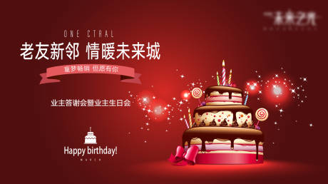 源文件下載【業(yè)主生日會背景板】編號：13090002862436379