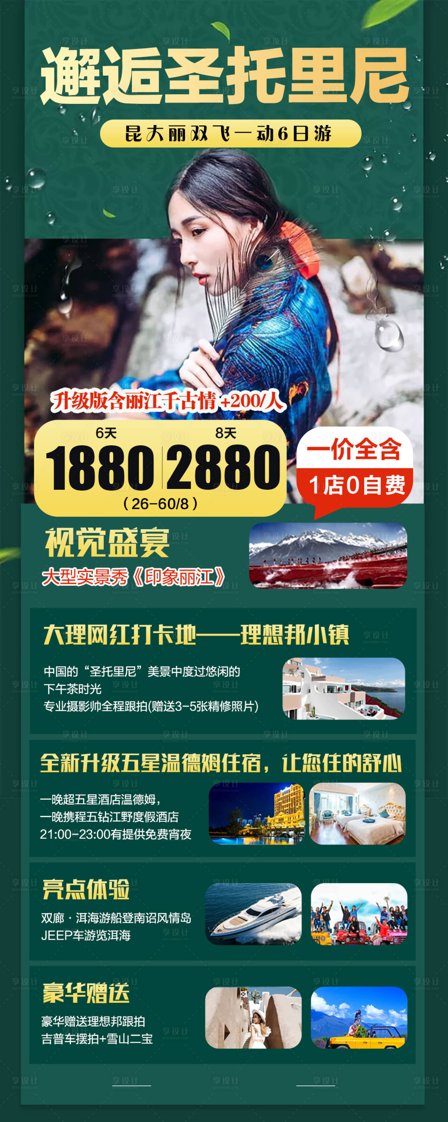编号：20201208093420533【享设计】源文件下载-云南旅游海报长图