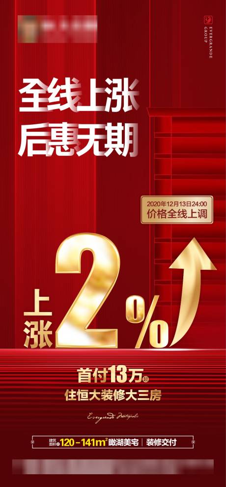 源文件下载【房地产涨价海报】编号：39220002914964610
