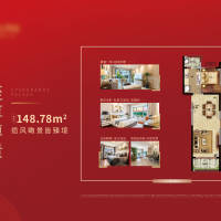 地产户型活动展板PSD 设计素材和海报模板免费下载-享设计