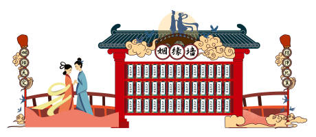 源文件下载【房地产活动姻缘墙美陈设计】编号：32030002801391802