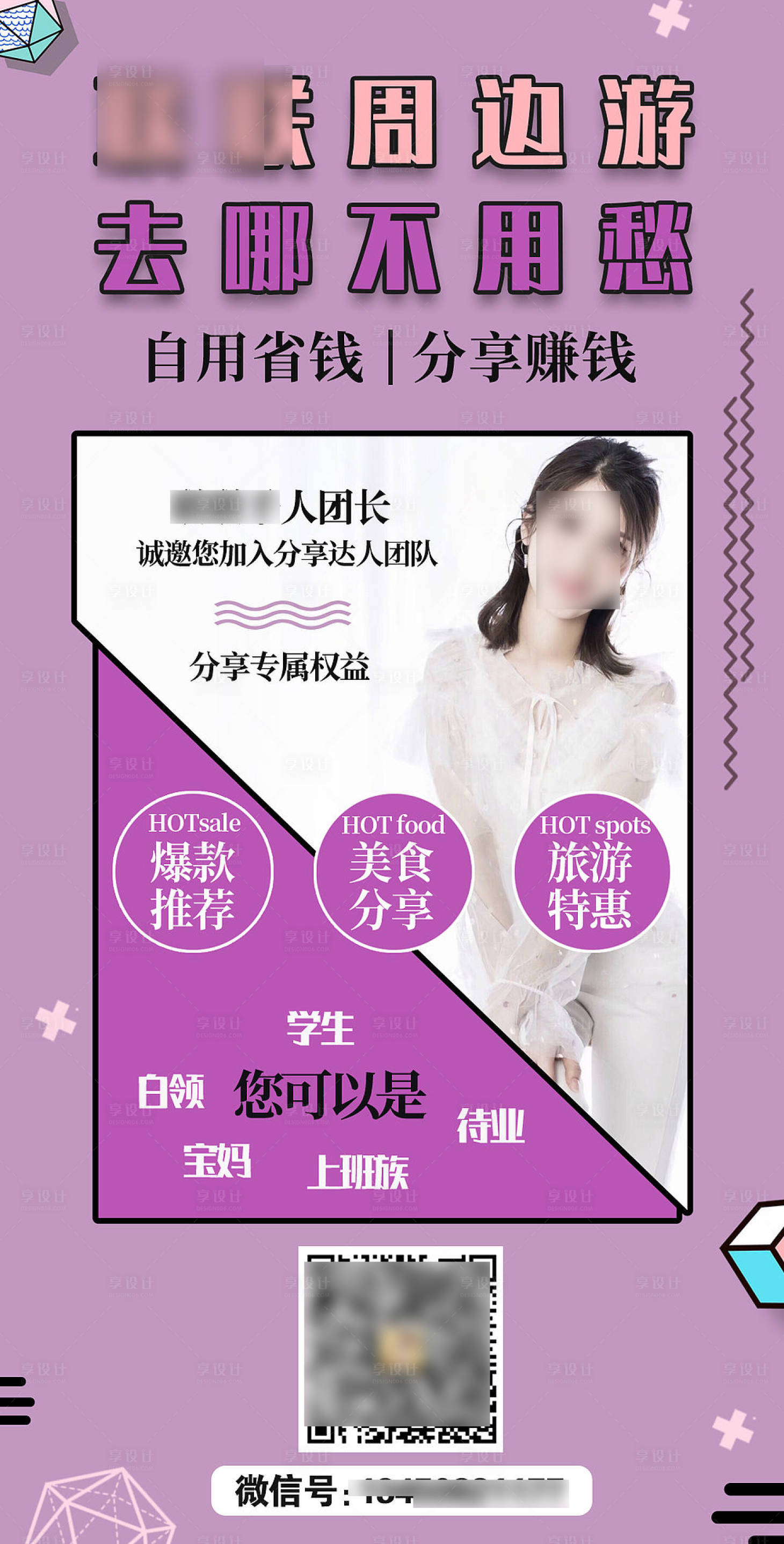 源文件下载【享设计】搜索编号：98870002141872642【周边旅游人物介绍海报】