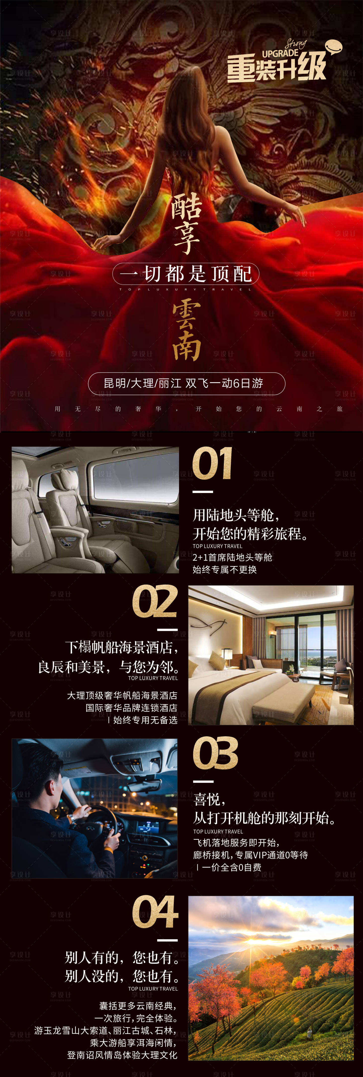 源文件下载【云南旅游长图海报】编号：11010003032524778