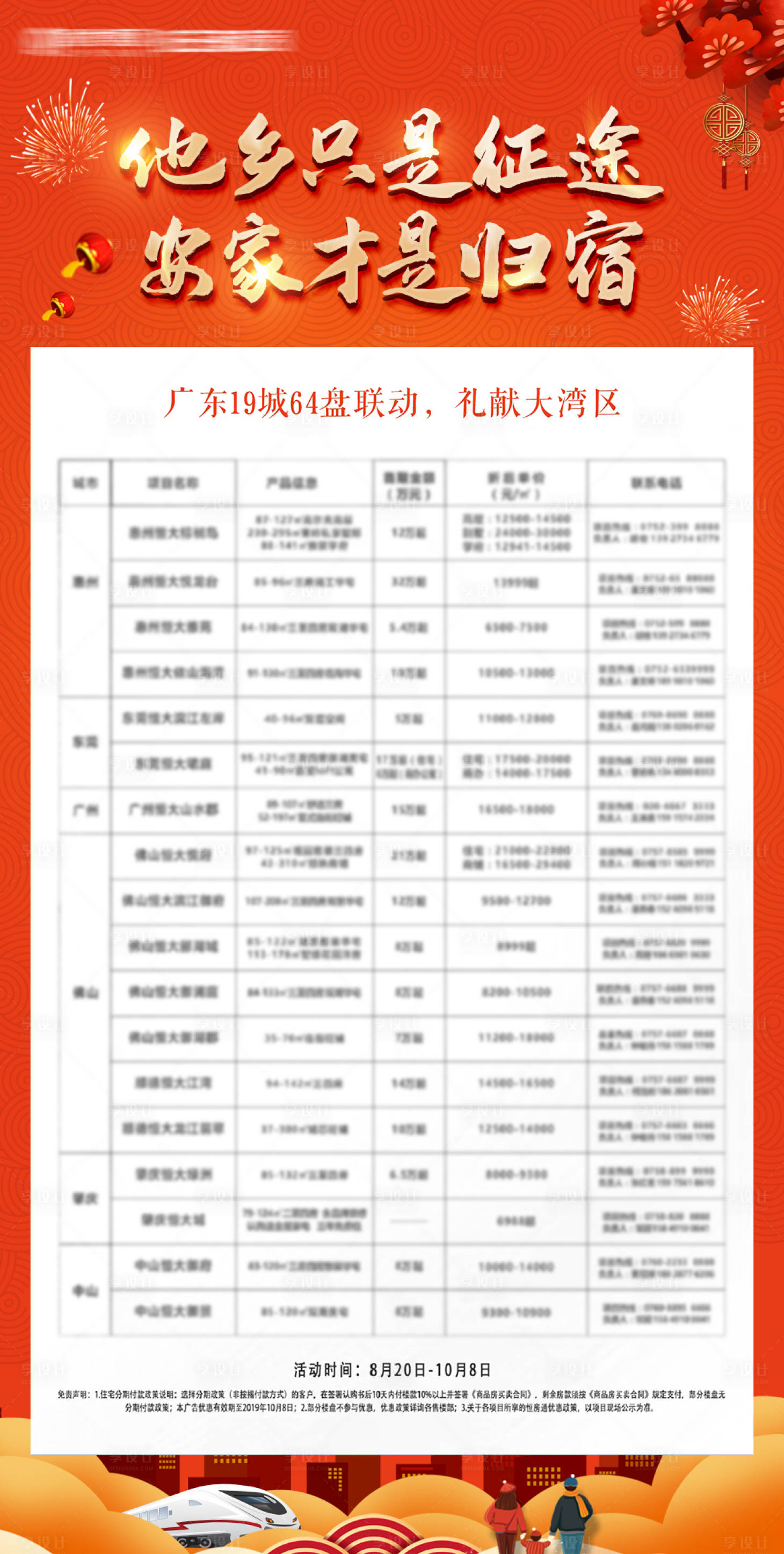 源文件下載【享設計】搜索編號：16960002832059507【地產返鄉置業活動海報】