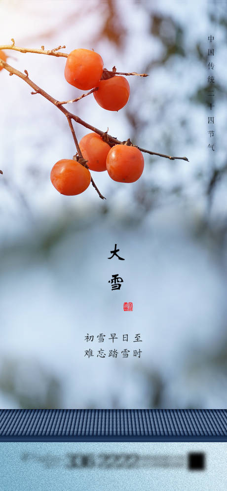源文件下载【大雪节气移动端海报】编号：95700002804152788