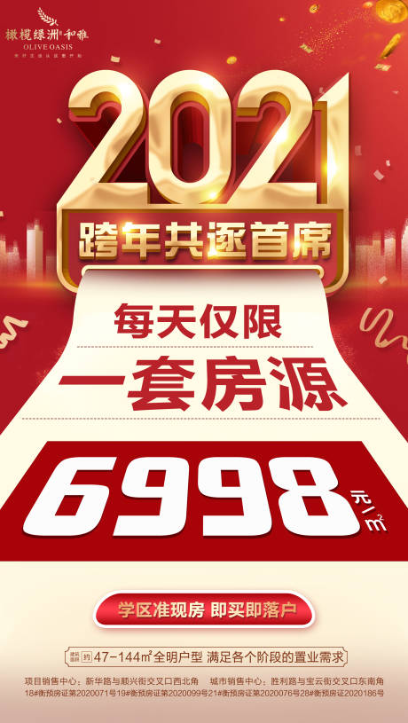 源文件下載【享設計】搜索編號：26920003049393630【地產新年特價房海報】