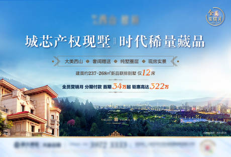 源文件下载【别墅价值点海报】编号：64880002787623089