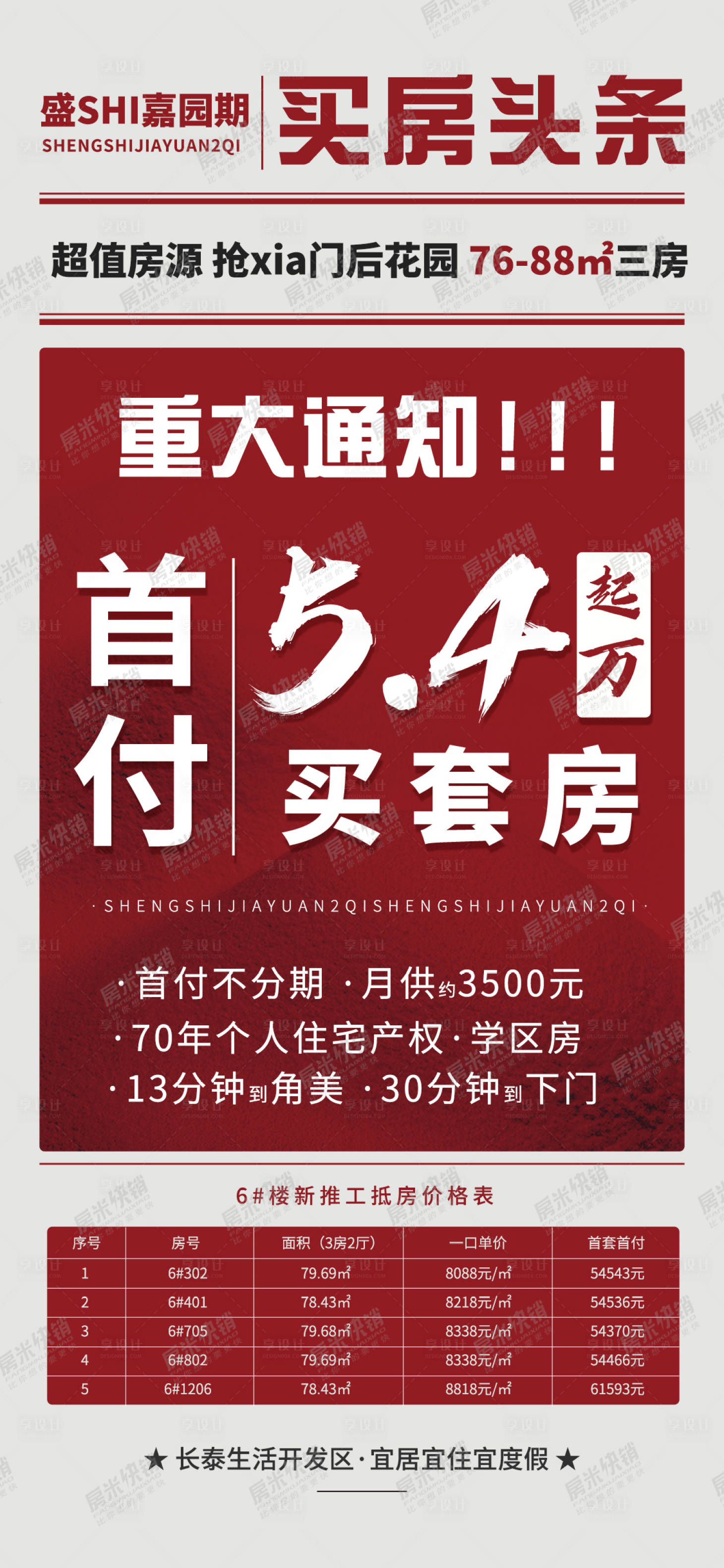 源文件下載【享設計】搜索編號：43830002869387376【地產買房頭條海報】