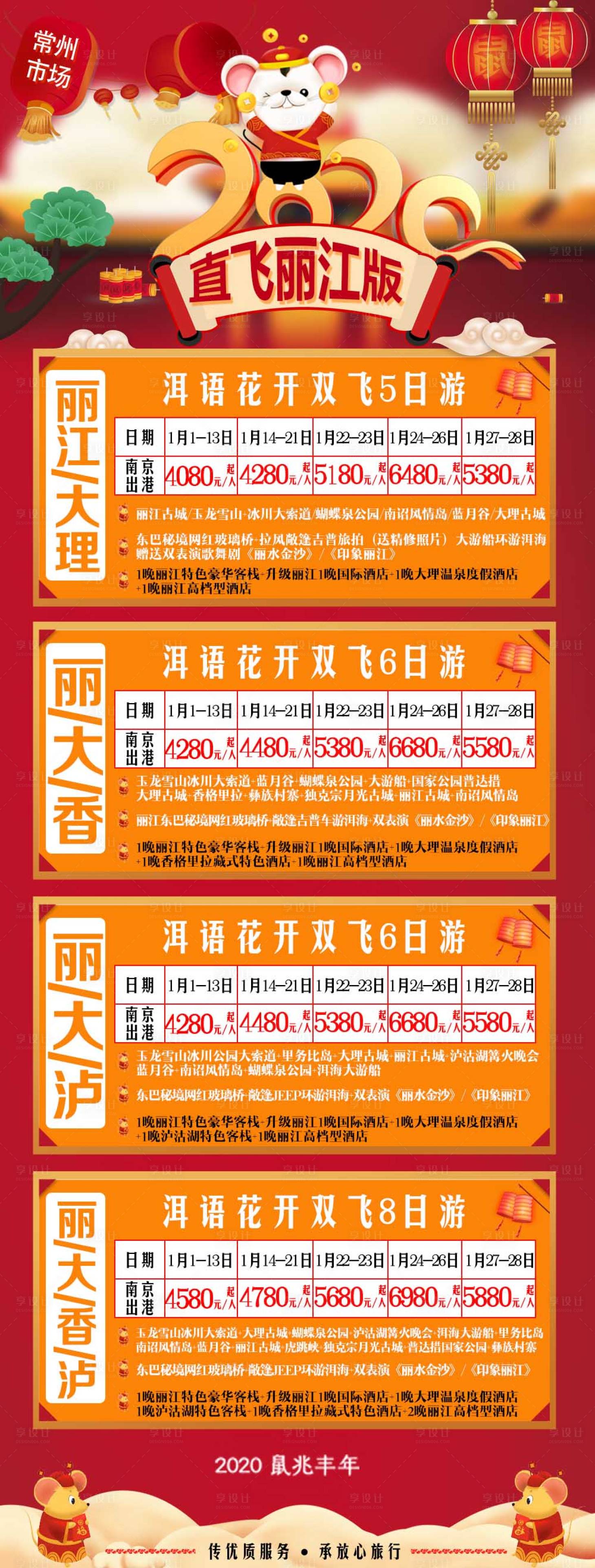 源文件下載【春節2021云南麗江大理海報宣傳圖】編號：87770002868436257