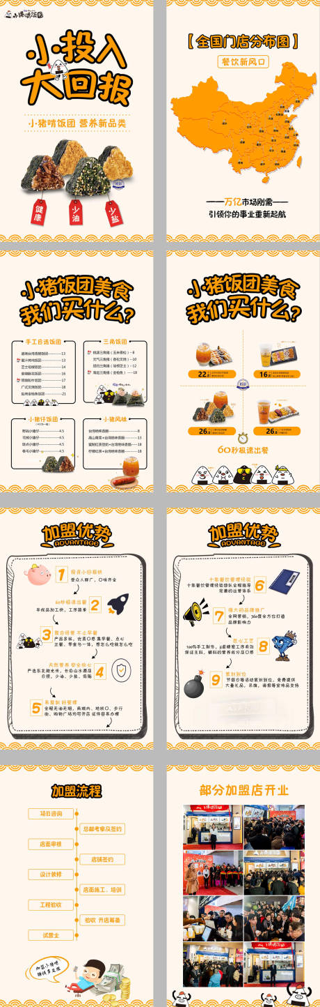 源文件下载【餐饮行业招商H5专题设计】编号：76400002964516884