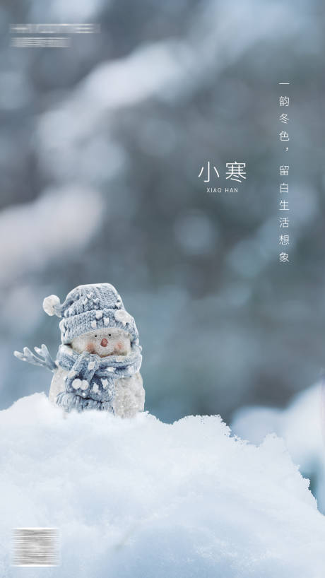 源文件下載【享設(shè)計(jì)】搜索編號(hào)：86540002801556380【房地產(chǎn)小寒節(jié)氣海報(bào)】