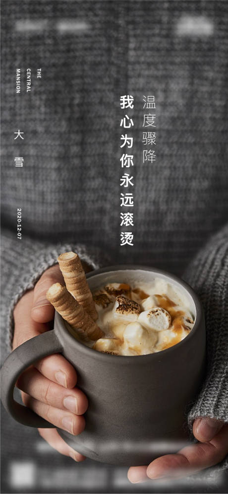 源文件下載【大雪節(jié)氣移動端海報】編號：40710002793537781
