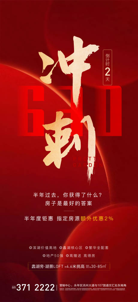 源文件下载【房地产指标冲刺微信海报】编号：44970002918637890
