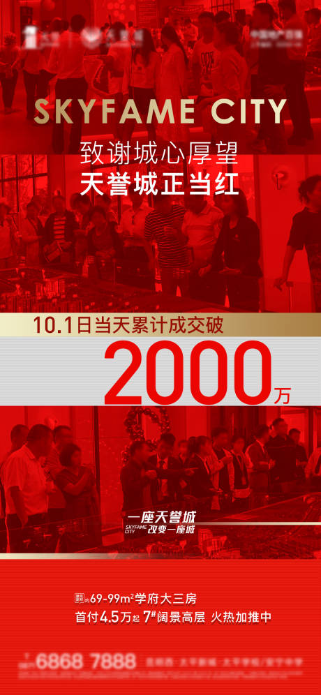 源文件下载【房地产热销人气数字海报】编号：36870003066962577