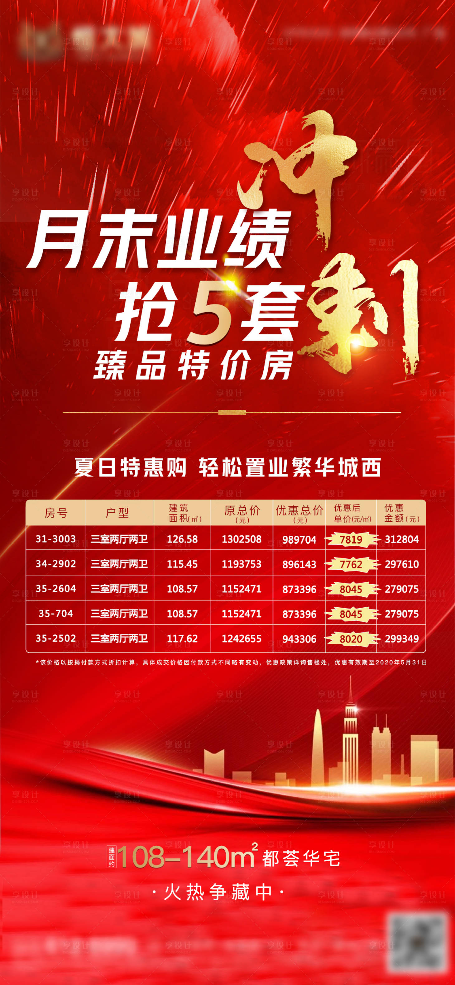 源文件下載【享設計】搜索編號：51620002780214251【房地產特價房海報】