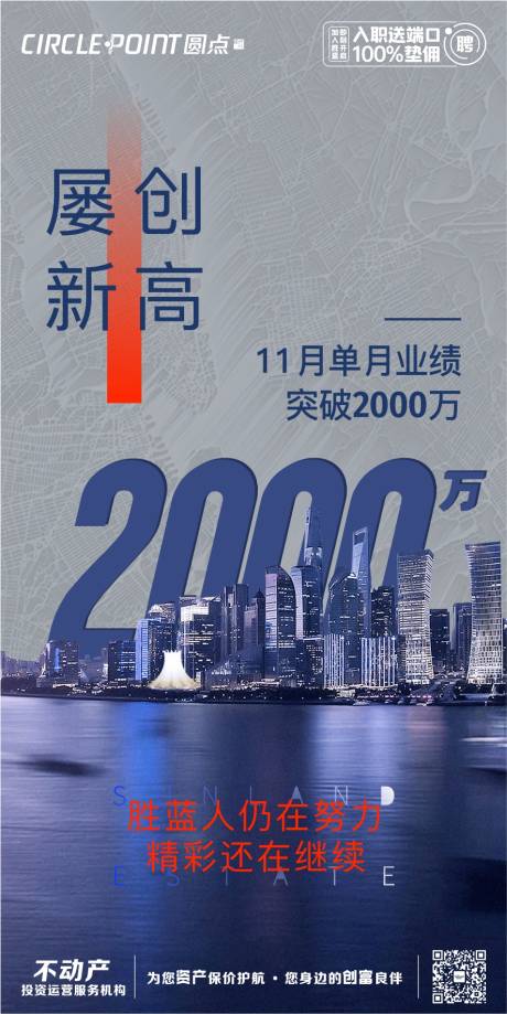 源文件下载【年终销冠破纪录海报】编号：20201202101157670