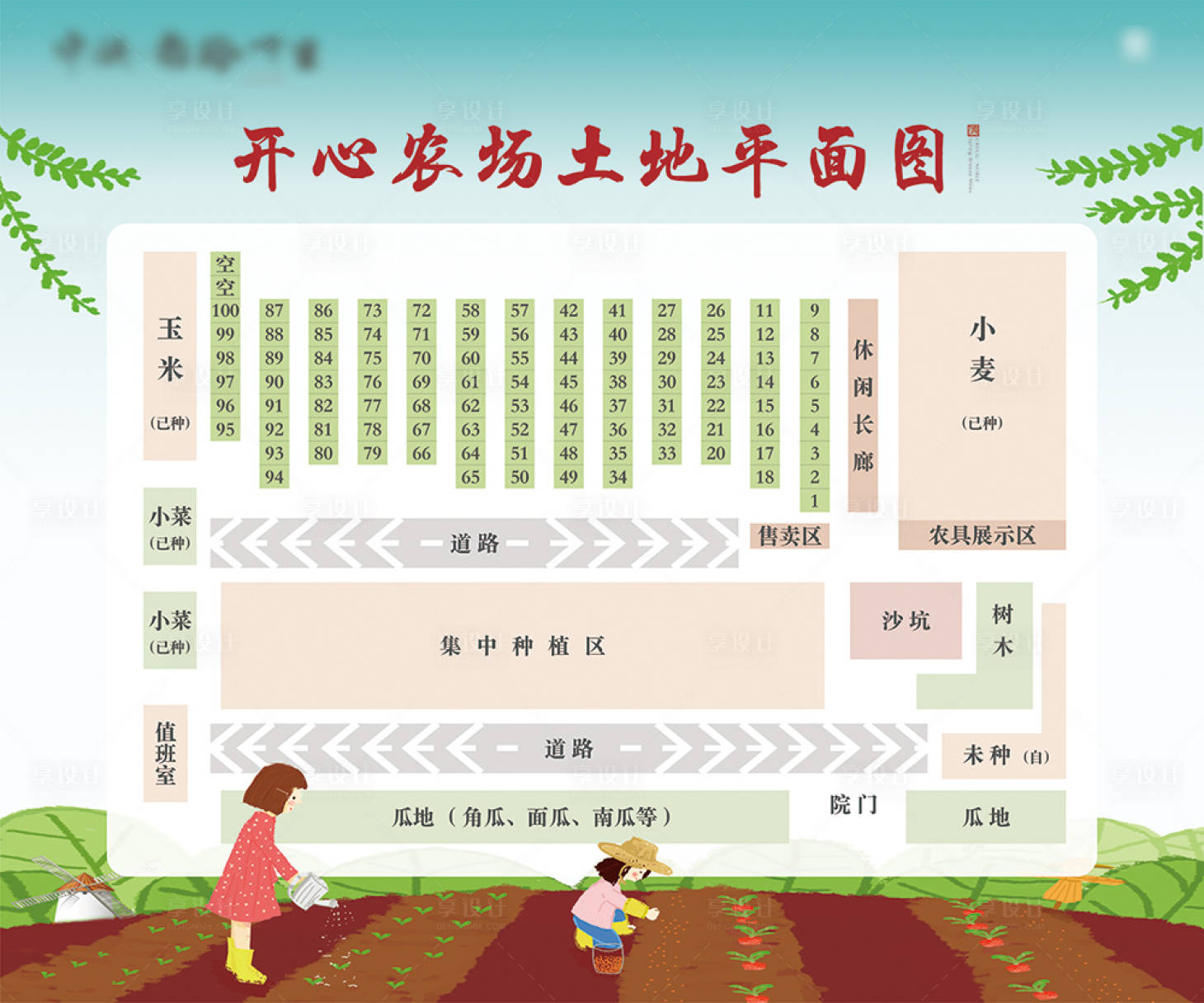 源文件下载【开心农场活动展板】编号：61240002804288103