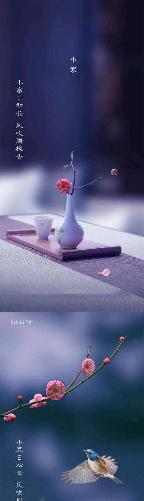 源文件下載【享設計】搜索編號：21500002851709946【地產小寒節氣系列海報】