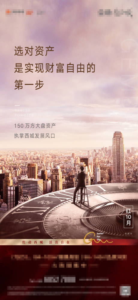 地产商铺投资系列海报