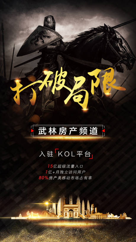 源文件下载【房产入驻海报】编号：86190003025554126