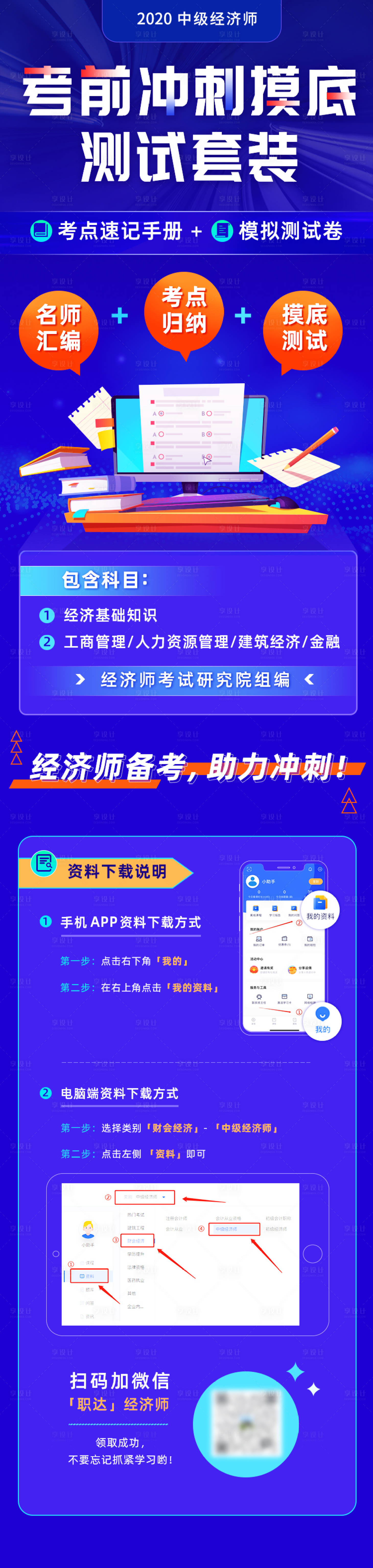 源文件下載【享設(shè)計(jì)】搜索編號(hào)：54140002923379784【教育考試培訓(xùn)課程長圖海報(bào)】