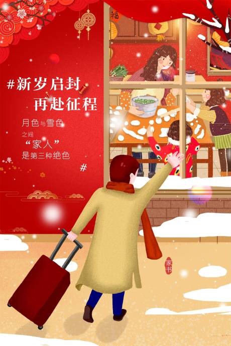 源文件下载【新春回家团聚海报】编号：23340003222323534