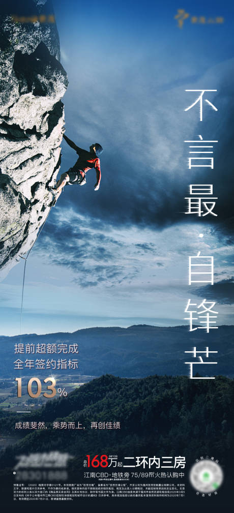 源文件下载【享设计】搜索编号：11890003365469835【地产业绩海报】
