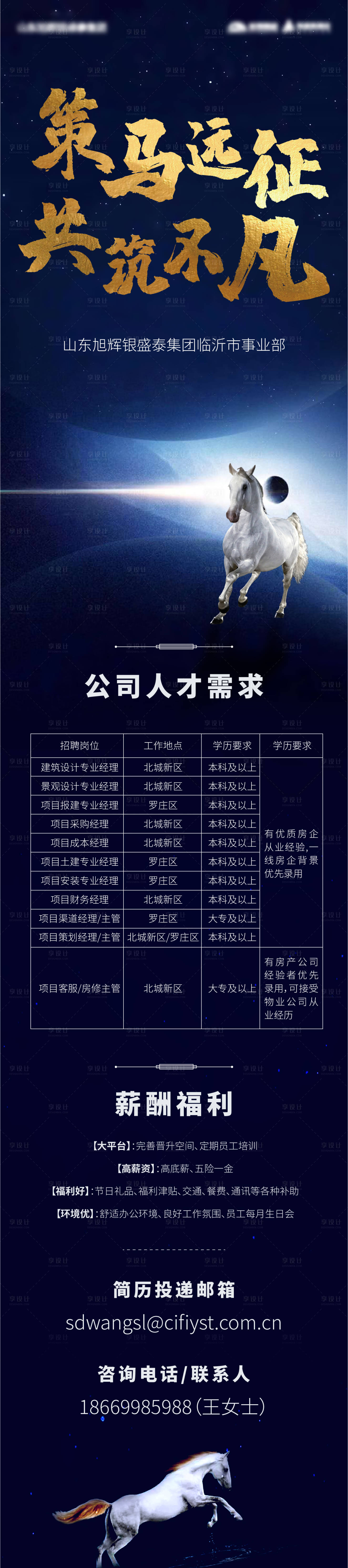 源文件下载【享设计】搜索编号：91630003421396560【地产招聘海报】