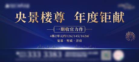 源文件下载【地产影院LED灯箱-背景蓝金】编号：95870003334294773