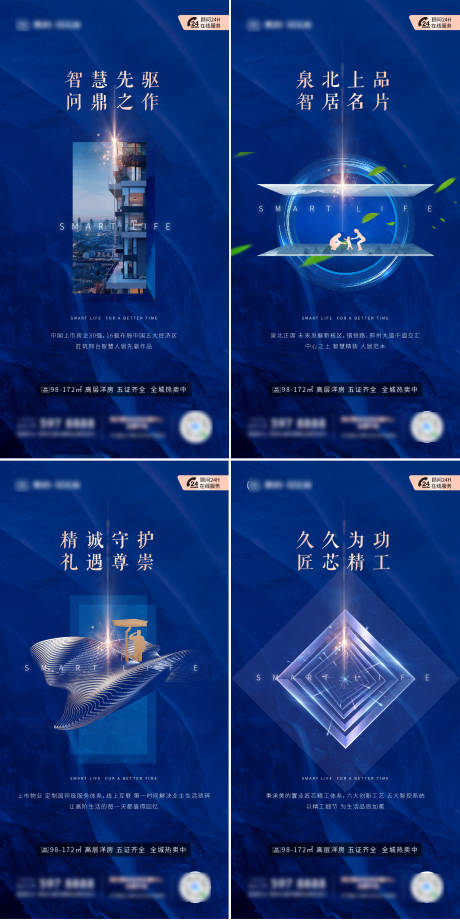源文件下载【地产价值点系列海报】编号：83070003345068170