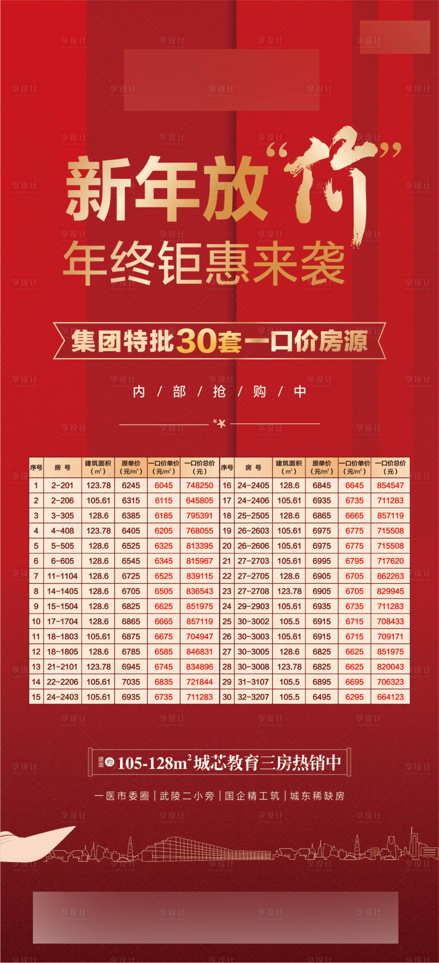 源文件下載【享設計】搜索編號：44410003264789256【地產特價房海報】