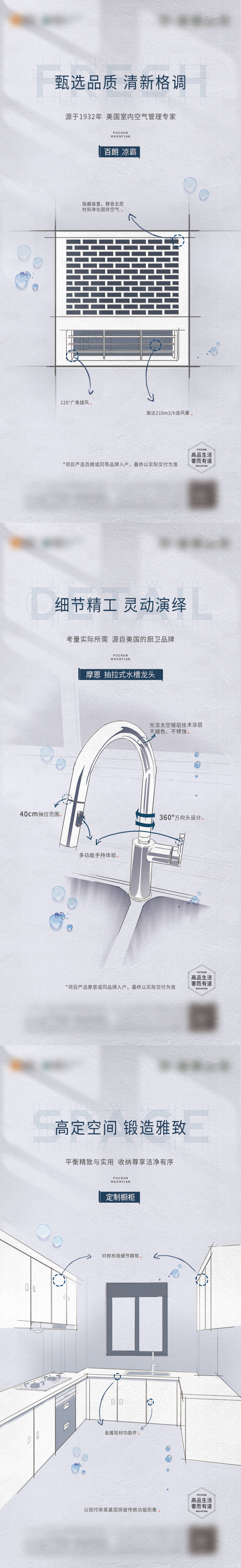 源文件下載【享設計】搜索編號：36350003269296082【精裝精工樣板間價值點海報】