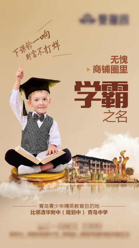 源文件下载【房地产学区价值点创意海报】编号：63690003165771124