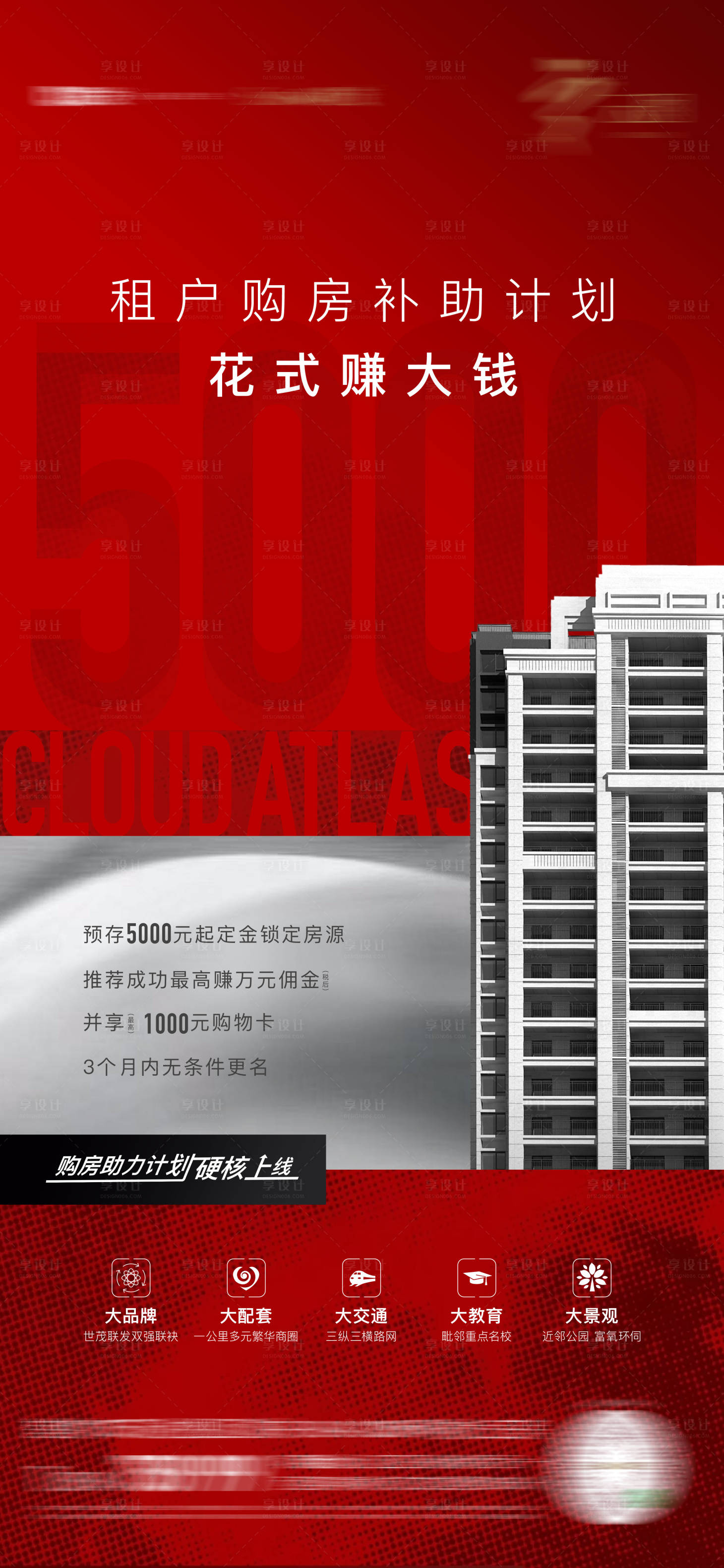 源文件下载【享设计】搜索编号：96180003351904319【购房计划海报】