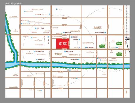 源文件下载【地产周口区位图】编号：20210108110920122