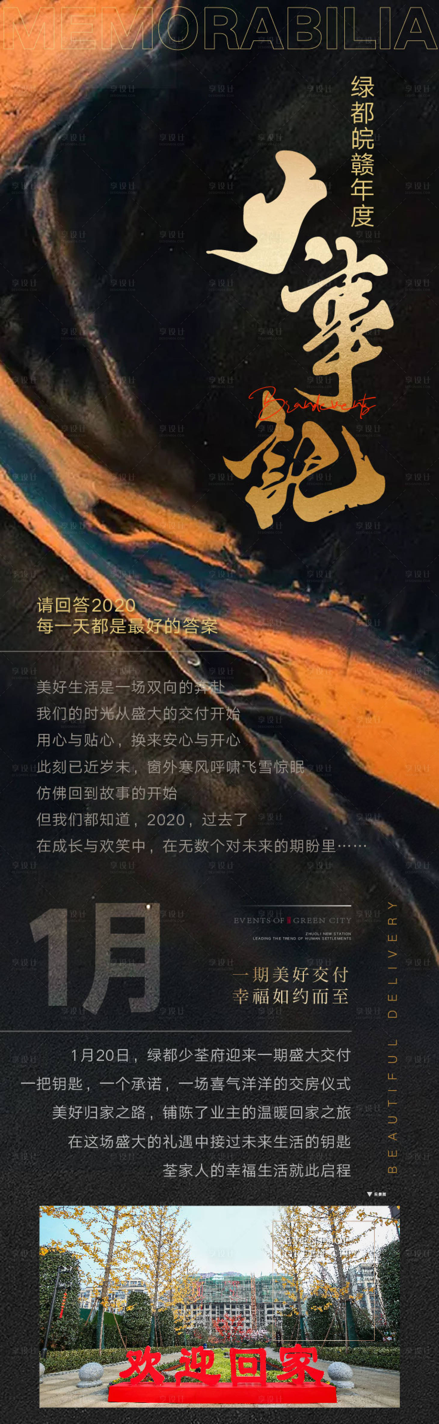 源文件下載【享設計】搜索編號：54110003202191983【品牌大事記長圖】
