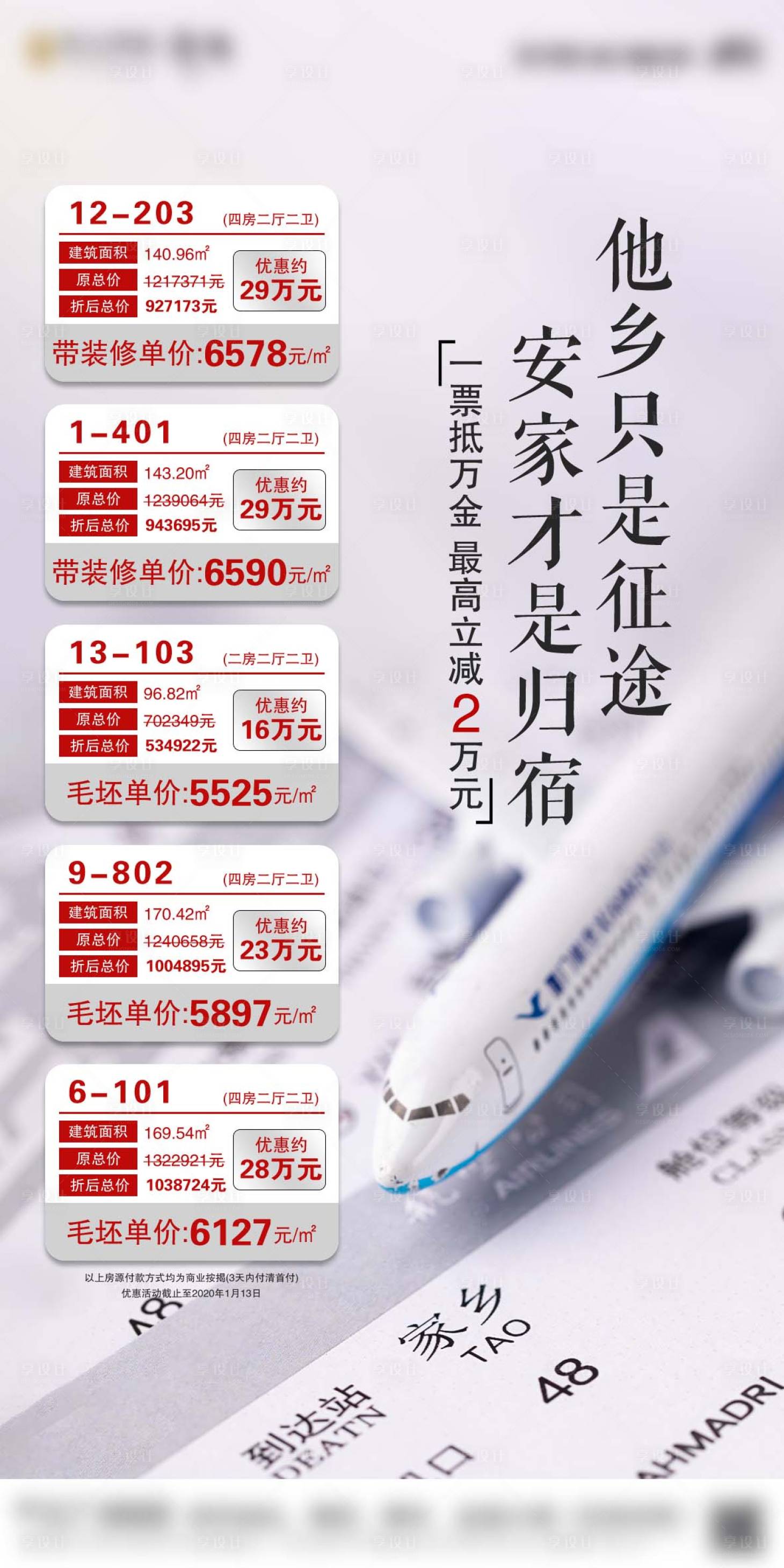 源文件下载【享设计】搜索编号：41640003209738818【返乡置业促销海报】