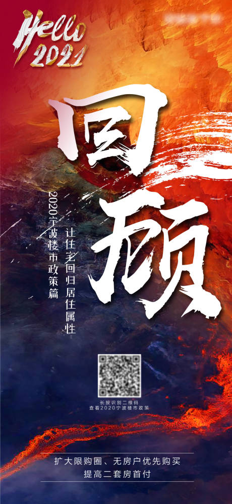 源文件下載【樓市回顧政策海報】編號：60230003132712935