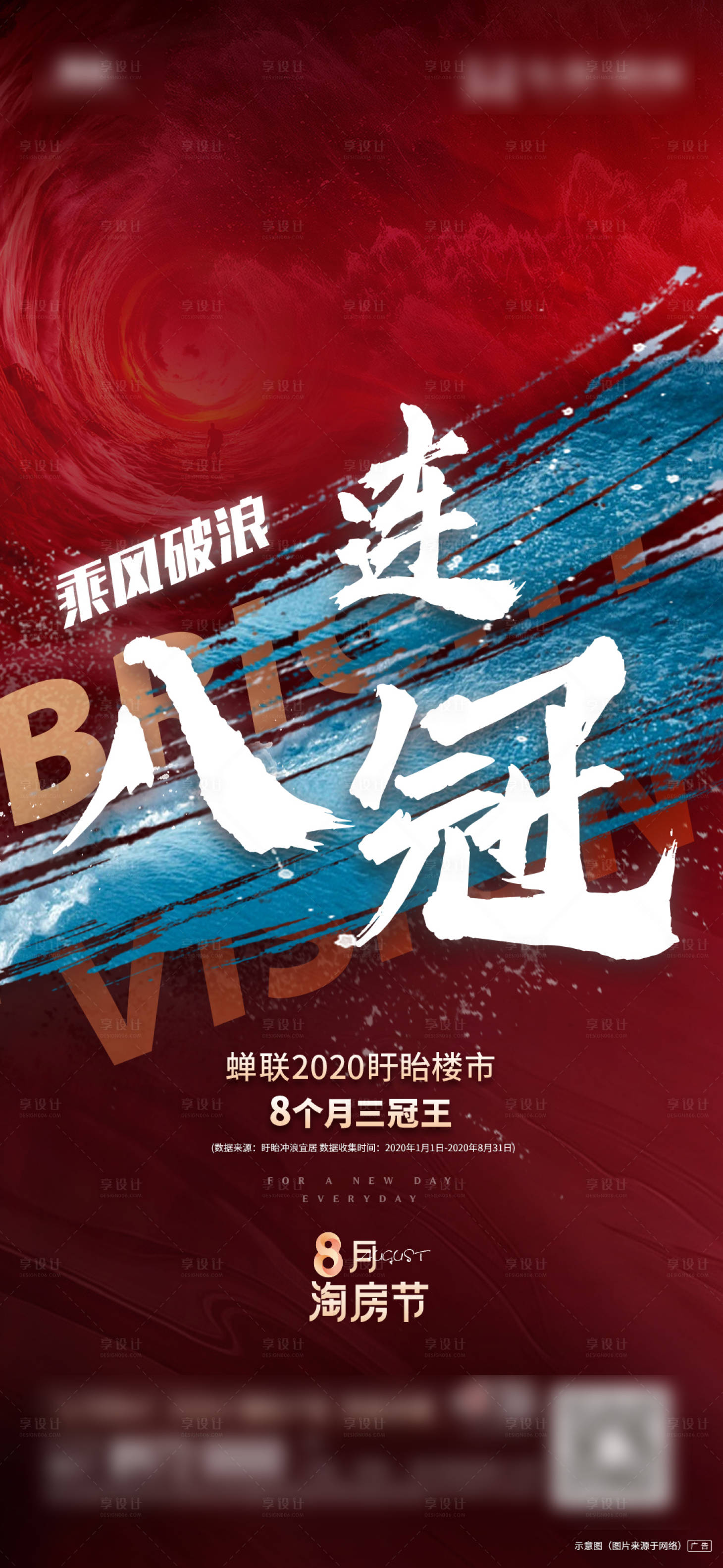 源文件下载【享设计】搜索编号：70540003328048687【地产热销数据海报】
