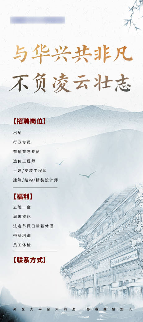 源文件下载【招聘展架】编号：16490003145343659