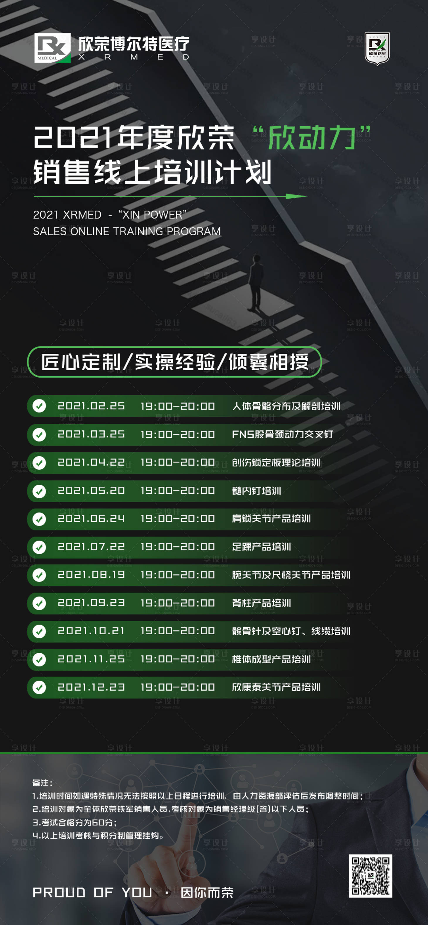 源文件下载【享设计】搜索编号：20360003384635142【销售培训海报】