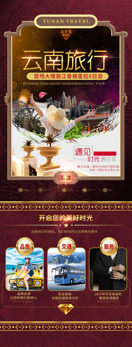 源文件下载【云南旅游海报】编号：33520003197711831