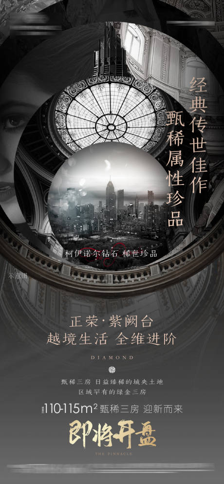 源文件下载【地产欧式奢华海报】编号：20210125184803278