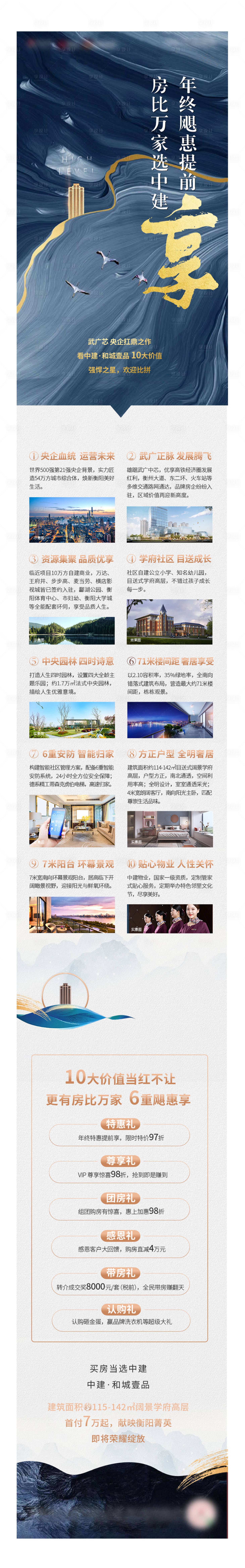 源文件下载【享设计】搜索编号：29210003217583120【地产价值点长图移动端海报】