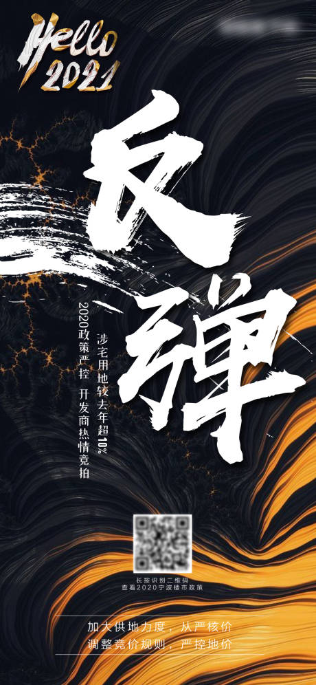 源文件下载【楼市土地报告海报】编号：61260003180844753