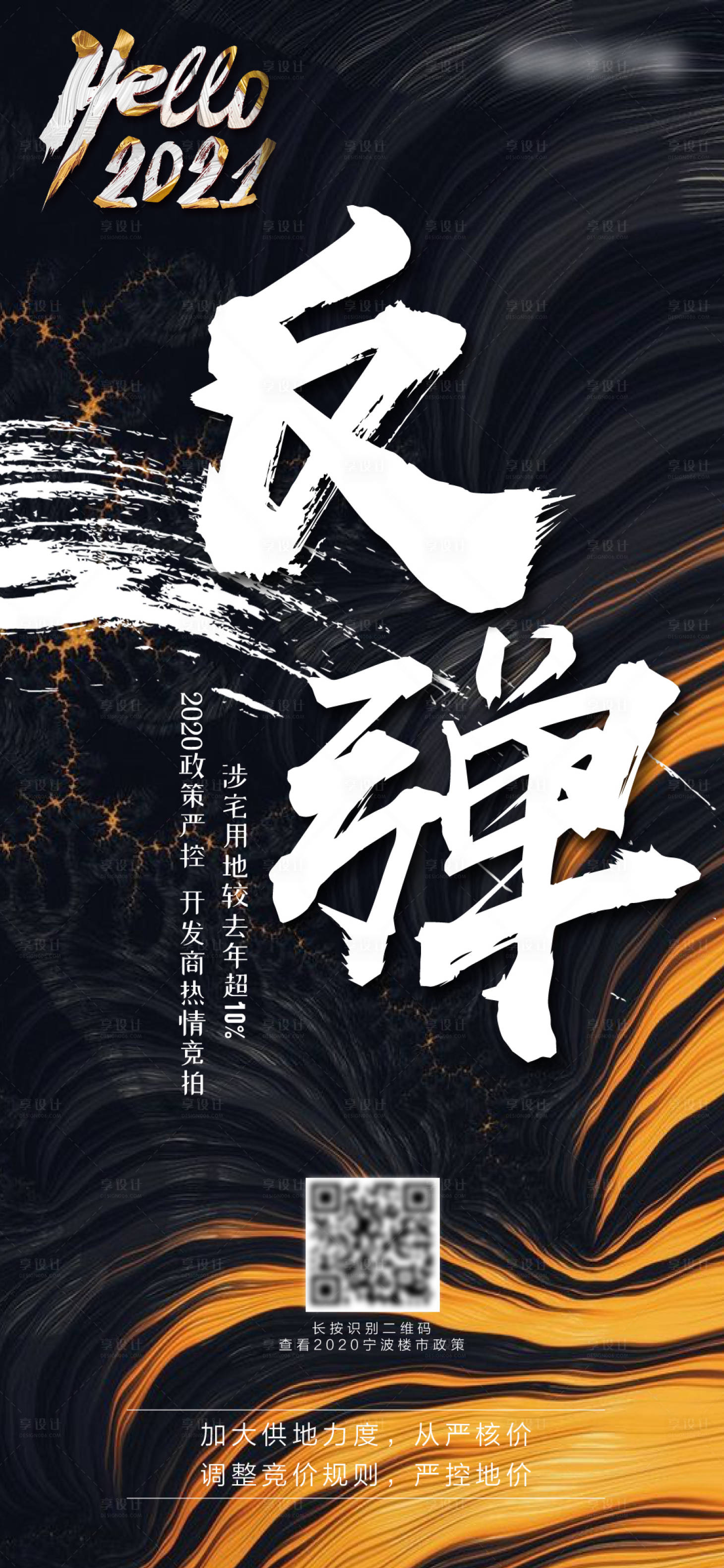 源文件下載【享設計】搜索編號：61260003180844753【樓市土地報告海報】