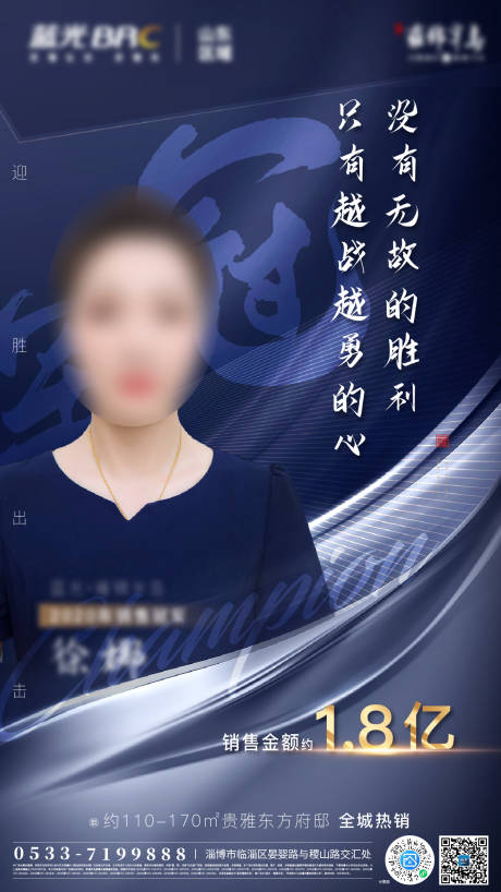 源文件下载【享设计】搜索编号：61070003261176787【房地产销冠海报 】