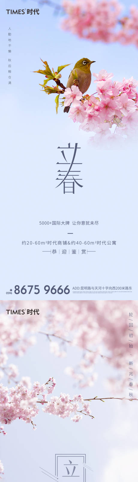 源文件下载【立春节气海报】编号：52560003381034321