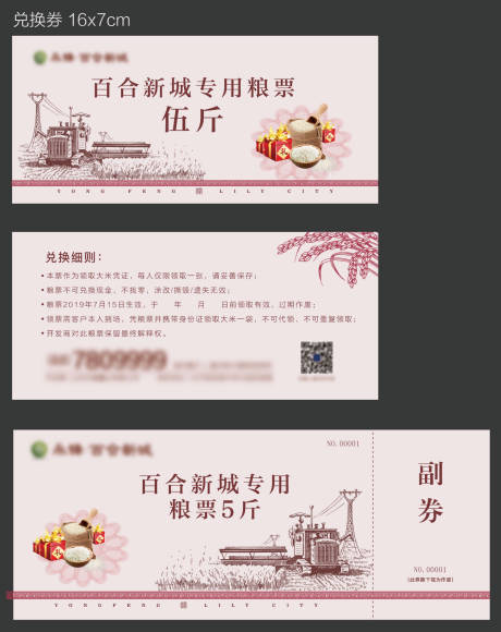 源文件下载【地产粮票兑换券】编号：30900003145499260